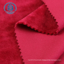 professional manufacturer jacquard micro velvet fabric for sale